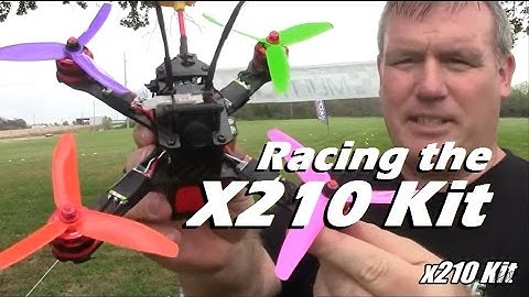 The Drone Racing Experience with the Realacc x210!
