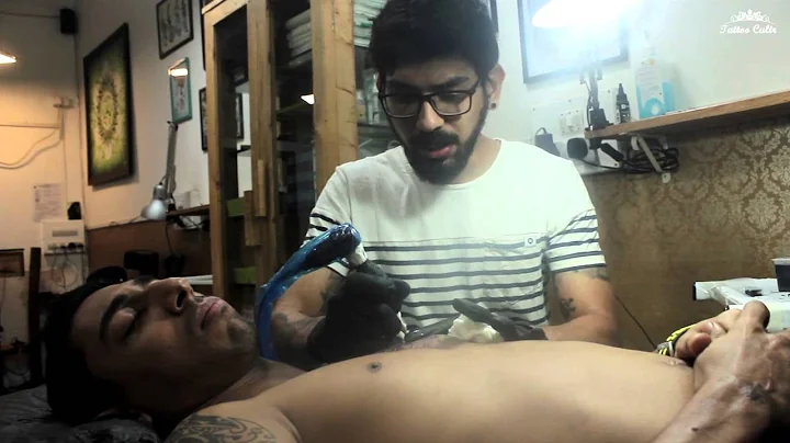 Eric Jason Dsouza's #LuckByChance with tattooing l...