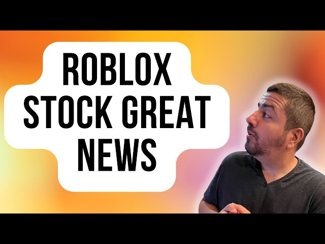 GREAT NEWS ABOUT ROBLOX! 