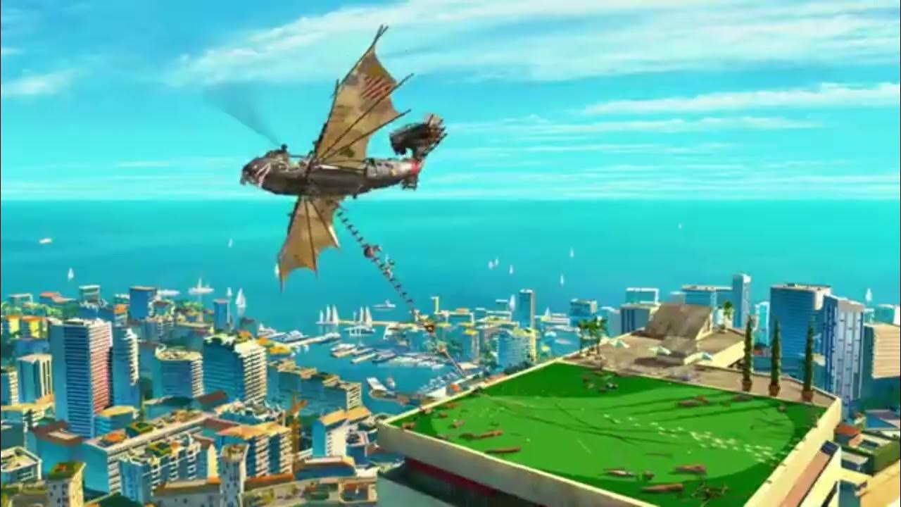 Madagascar 3 Plane scene (Sound Effects Version) (for