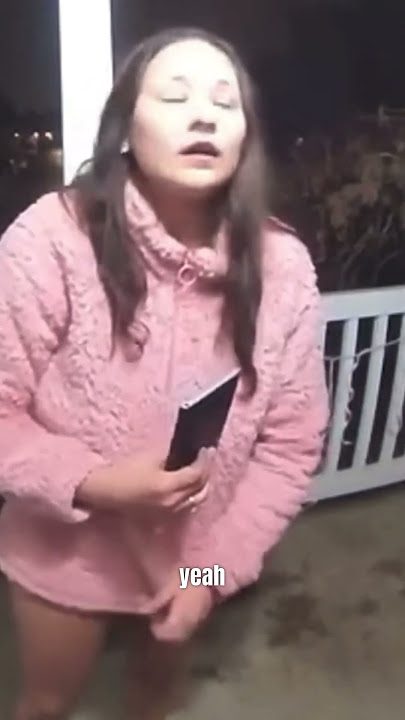 Drunk Woman Tries to Enter Wrong House… Without Pants!
