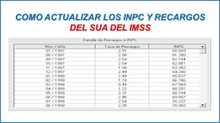 Como Actualizar los INPC y Recargos del SUA del IMSS 2024 by EL DIARIO DE UN CONTADOR 5,771 views 7 months ago 3 minutes, 17 seconds