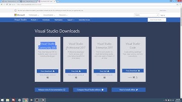 XC Tutorials Unity - Installing Visual Studio