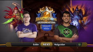 Eddie vs Nalguidan - Division A - Hearthstone Grandmasters Americas 2020 Season 1 - Week 5