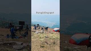 Paragliding in Pokhara.paragliding funny video paragliding top shorts youtubeshorts nepaltour