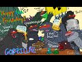 Godzilla KOTM | Godzilla's 66th Birthday Bash (Godzilla Comic Dub)