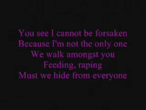 korn and disturbed forsaken lyrics