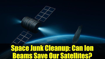 Space Junk Cleanup: Can Ion Beams Save Our Satellites?