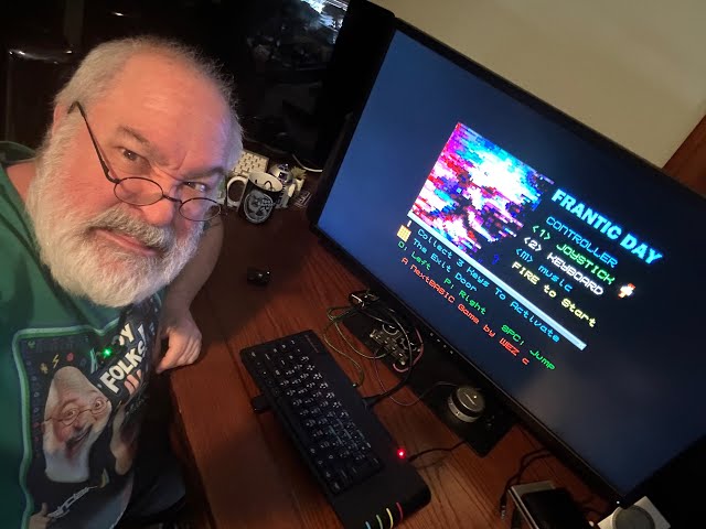 Frantic Day - New ZX Spectrum Next 8bit Video Game - Feb