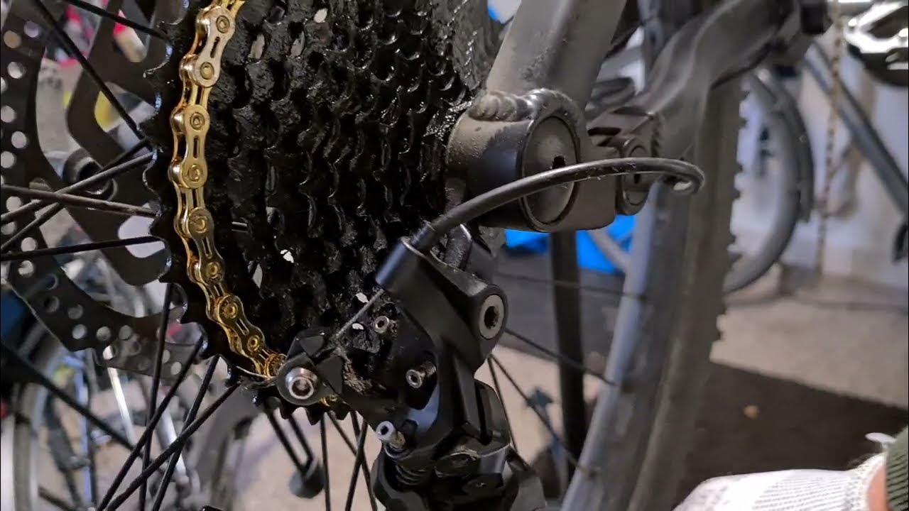 Fahrradkette wechseln Kettenschaltung Shimano mit Kettenschloss | E ...
