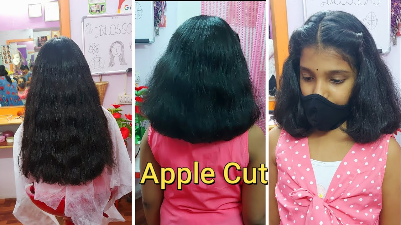 Baby girl cute haircut 2021 Apple cut hairstyle for girl baby  Different  haircut Baby hair cutting  YouTube