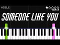 Adele - Someone Like You | EASY Piano Tutorial