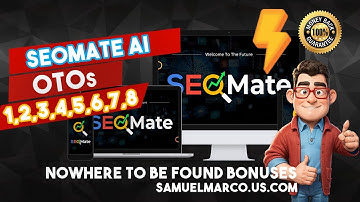 SEOMate AI Demo + OTO 1, 2, 3, 4, 5, 6, 7, 8 Review 🔴 Discover SEOMate AI [SEOMate AI OTO]