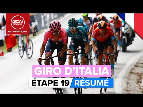 Giro D'Italia 2022 Etape 19 Résumé