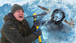 We Found KILLER Trapped in Ice! How did he get there?