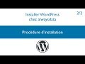 Installer wordpress chez alwaysdata 22