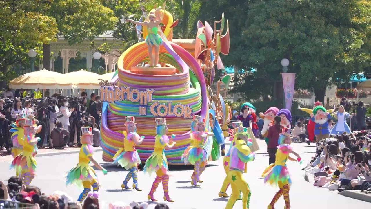 ハーモニーインカラー 先頭ダンサーさん＆ティンカーベル - YouTube