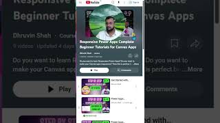 🚀 Binge 10+ Hours of Power Apps Responsive Canvas Series