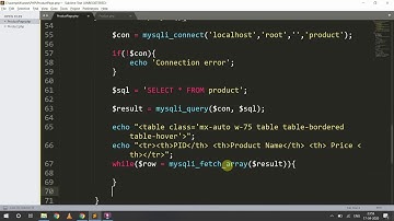 PHP | MySQL | Retrieve records from Database | AMIT PARMAR
