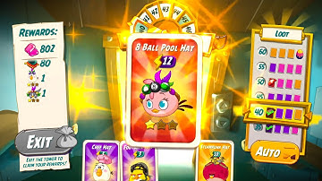 NEW Secret Hats in Angry Birds 2 Tower of Fortune! 8 Ball Pool Hat Set 2025