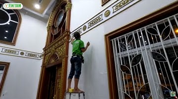 [TinTam] Nhận Thi Công Giấy Dán Tường Hàn Quốc Trang Trí Cho Biệt Thự Siêu Đẹp