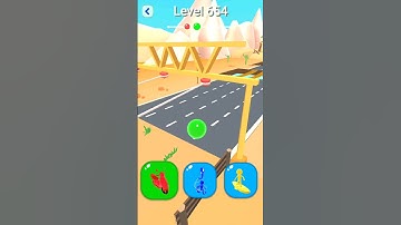 Shape-shifting Funny Race All Level Gameplay Walkthrough Master Level #654 BeamNG.drive #Shorts