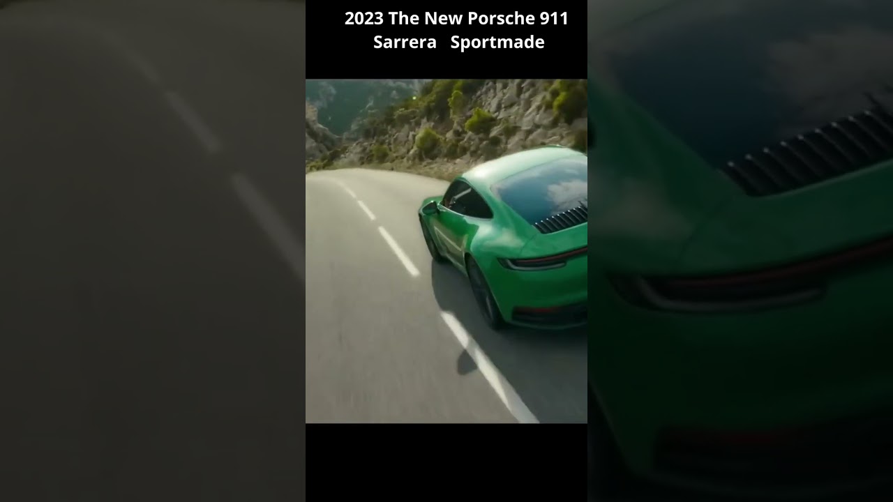 The Porsche 911 Sportmade Carrera 2023 