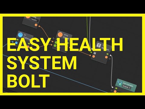 Create a simple health system in Unity using Bolt | Beginner Tutorial