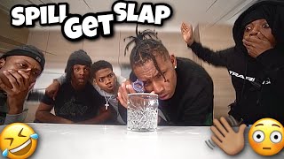 If You SPILL The WATER You Get SLAPPED😂👋🏽Ft Asmxlls, Ronzo, Mkfray &amp; Ks ldn
