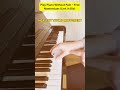 Healthy Thumb Movement Starts From the Right Joint #piano #pianotips