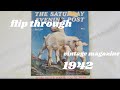 The Saturday Evening Post, May, 9, 1942- Vintage Magazine Full Flip Through