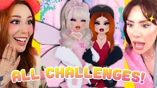 🔴EVERY DRESS TO IMPRESS Challenge With LEAH ASHE! In Roblox