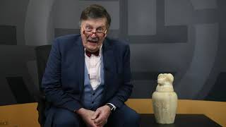 Large Egyptian Canopic Jar Of Baboon-Headed Hapi - Lot 6 With Tim Wonnacott