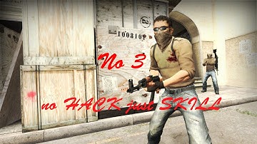 CSGO OVERWATCH CHEATERS no HACK just SKILL no3