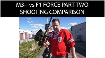DYE M3+ vs F1 FORCE SHOOTING COMPARISON - M3+ vs FORCE PT. 2 // Dye Paintball // Field One Paintball