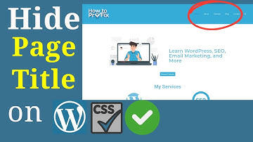 How to Hide Page Titles in WordPress Using CSS (Simple Guide)