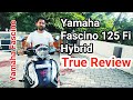 New yamaha fascino 125 fi hybridscooter features  true review