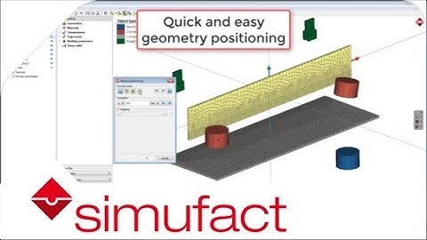 Automatic gravity positioning and bounding box alignment | Simufact