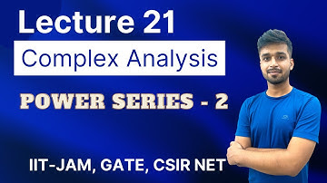 Lecture 21 | Power Series of Complex Numbers- 2 | IIT JAM | CSIR NET | GATE | Vivekmaths