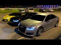 Единственная Audi RS6 седан в России! Audi S8 950 сил! Гонки на Ламбе!