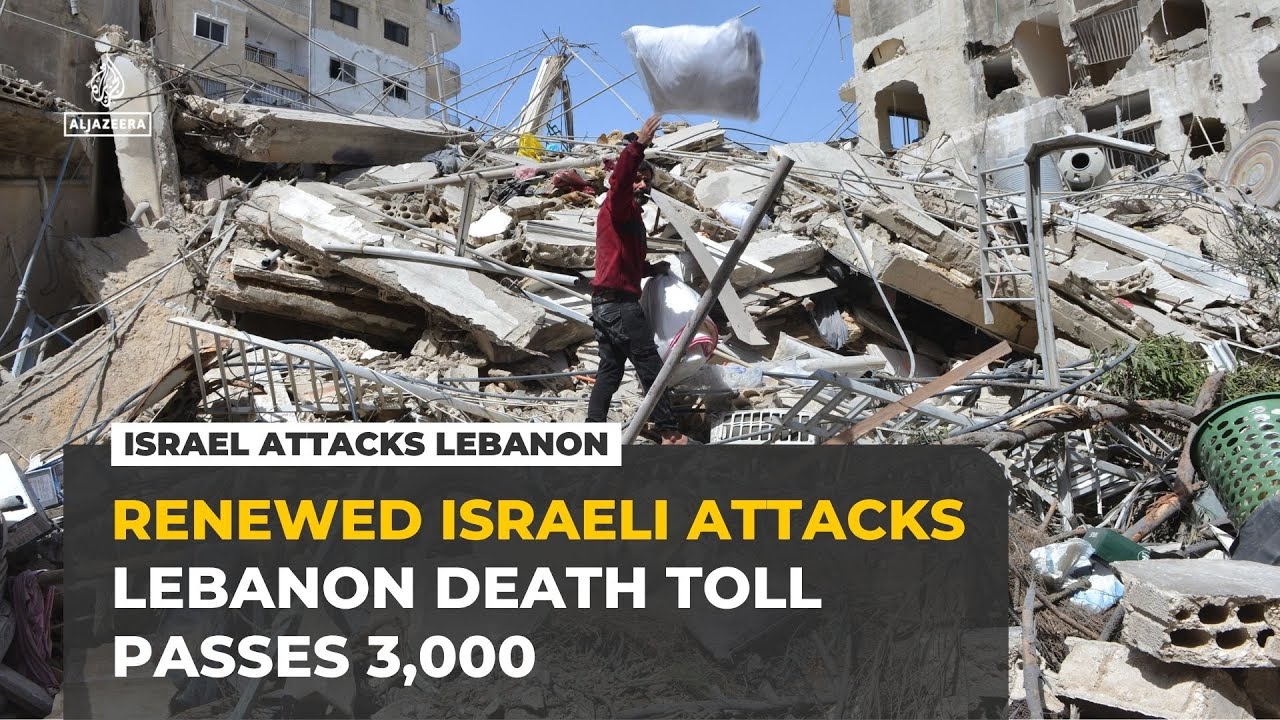 غارة إسرائيلية في صور تدمر عيادة صحية، بينما يتجاوز عدد القتلى في لبنان 3000 قتيل.