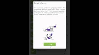 Breast workout app review screenshot 2