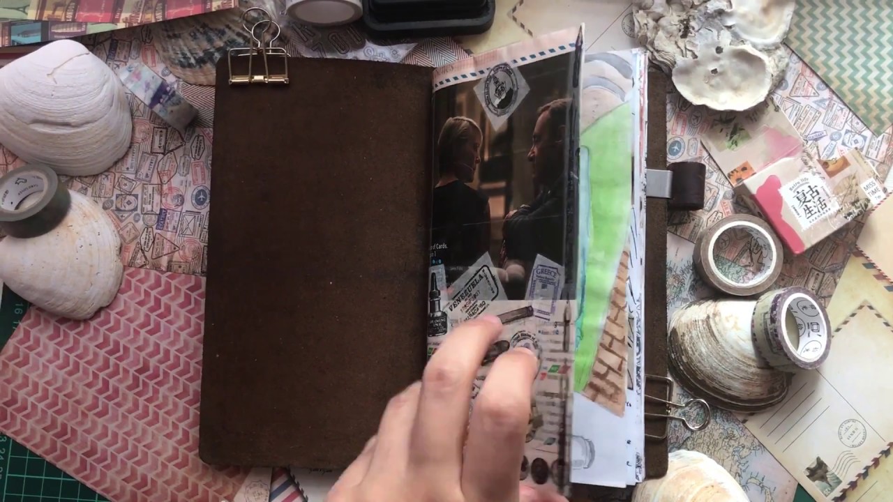 Midori Traveler's Notebook Flip Through June 2017! /MySummerTouch