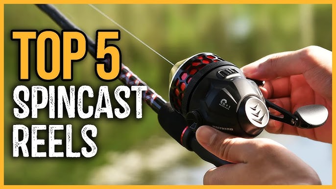 Top 10 Spincast Reels for 2022 - Bass Fishing with an Easy Fishing Reel. 