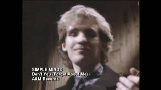 Simple Minds Dont You Forget About Me