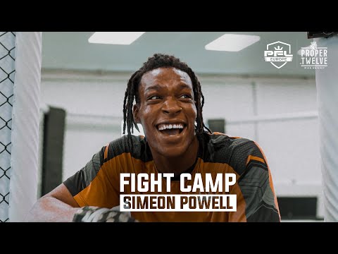 Inside Look of Simeon Powell's Fight Camp | PFL Europe: Newcastle