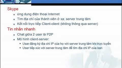 Mạng máy tính cơ bản   Bài 4  Application Layer phần 1
