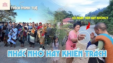 TMT - LỜI NHẮC NHỞ HAY KHIỂN TRÁCH SƯ THÍCH MINH TUỆ