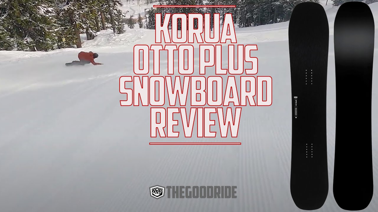 Korua Otto Plus Snowboard Review - YouTube