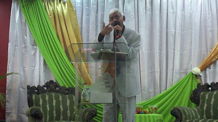 Brother Ben at Revival Mission, La Romain  June 10...